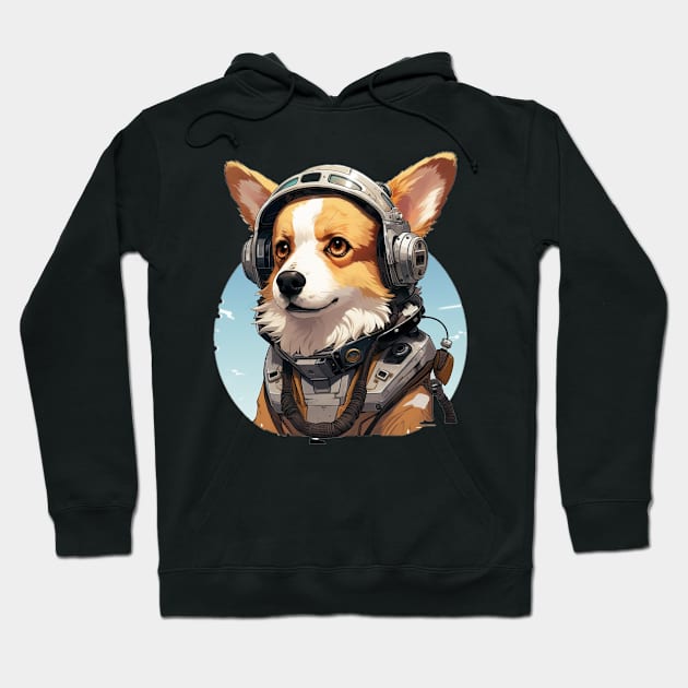 Corgi! Hoodie by Jason's Finery